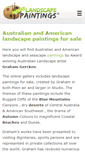 Mobile Screenshot of landscape-paintings-australia.com